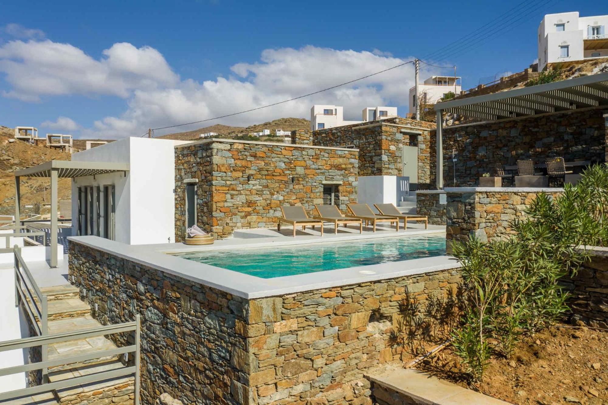 Phos Villas Tinos Agios Romanos Kamer foto
