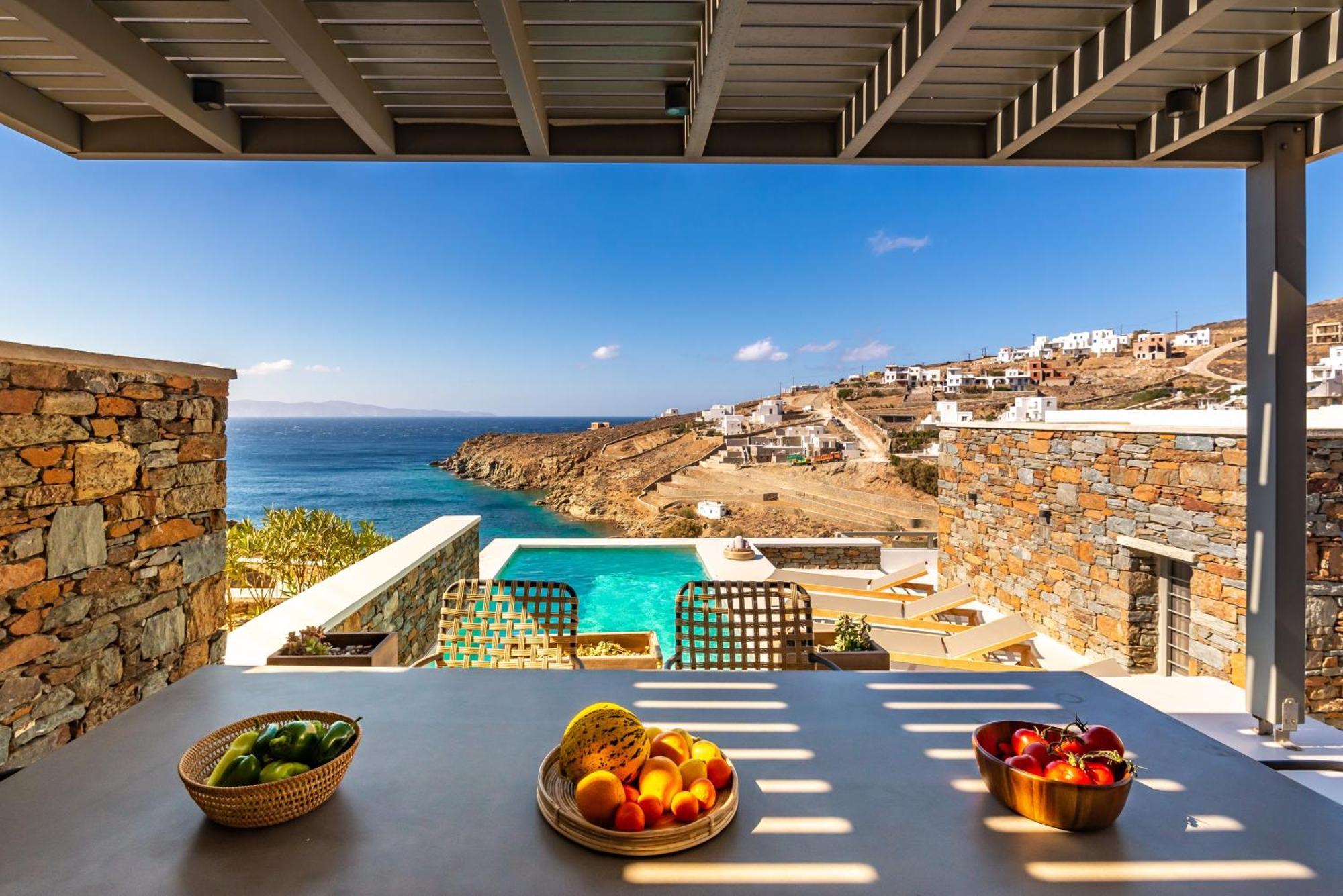 Phos Villas Tinos Agios Romanos Buitenkant foto